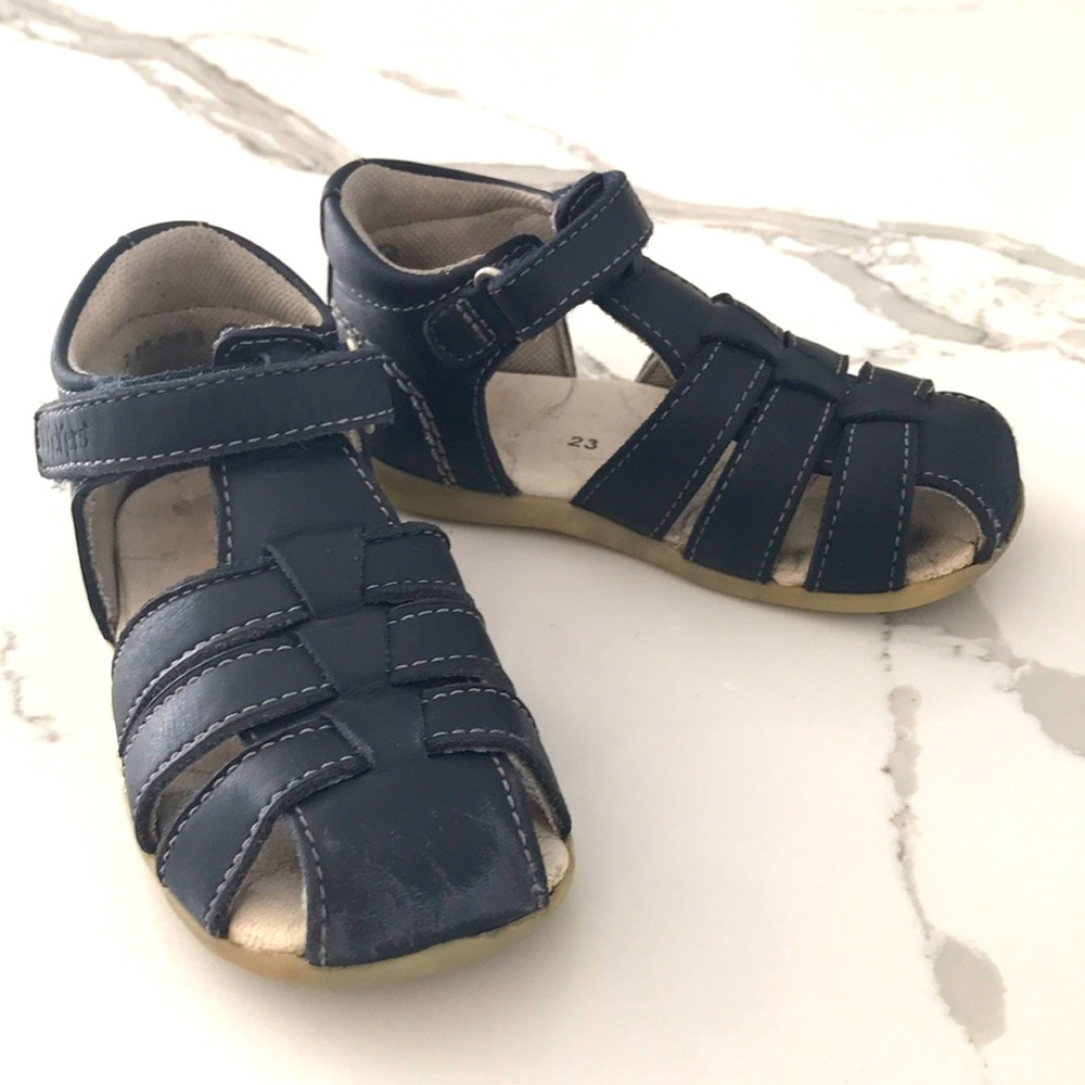 Navy Bigflo-2 Kickers - Size 23